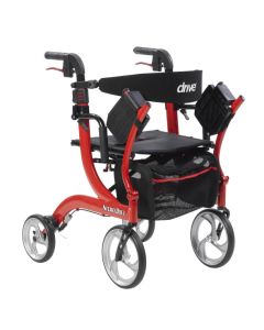 Rollator Setting Nitro Duet Rollator and Transport Chair by Drive