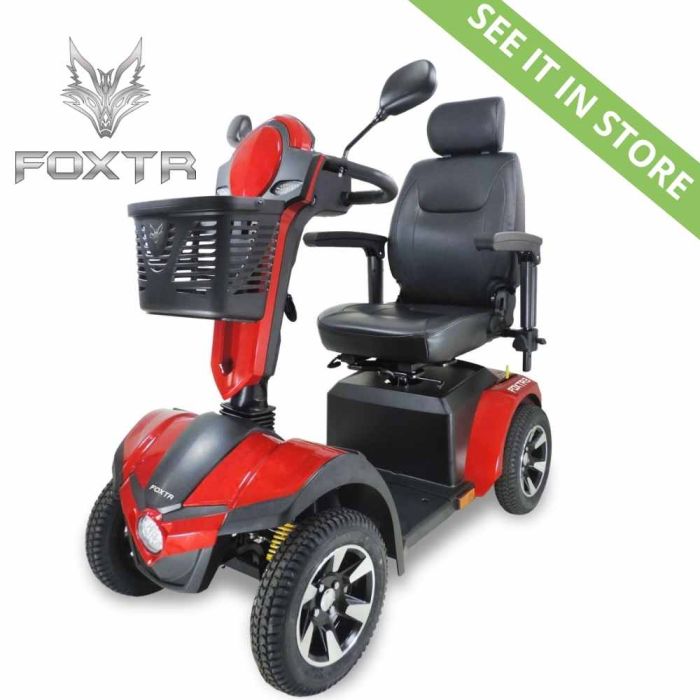 FOXTR 3 Heavy Duty 4-Wheel Mobility Scooter - Vital Mobility Home